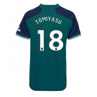 Billiga Arsenal Takehiro Tomiyasu #18 Tredje fotbollskläder Dam 2023-24 Kortärmad